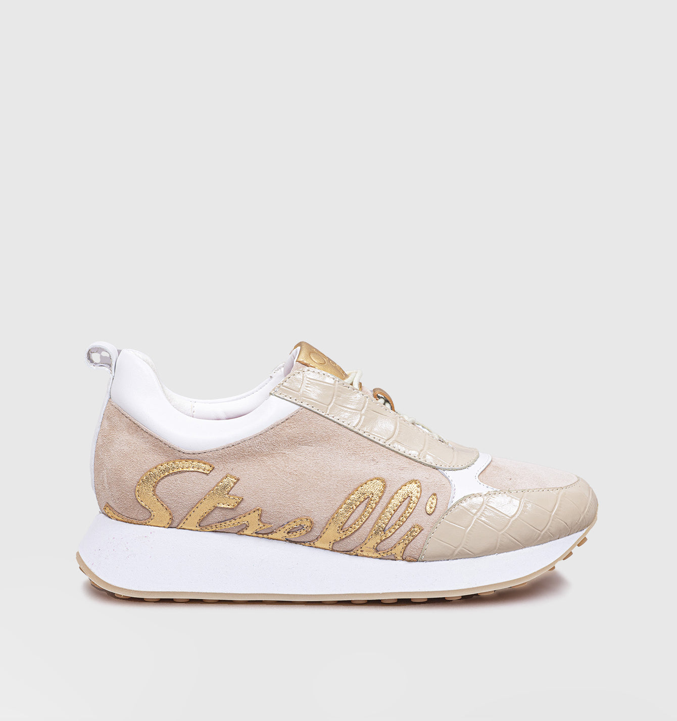 Baskets beige pour femmes 24S51-01