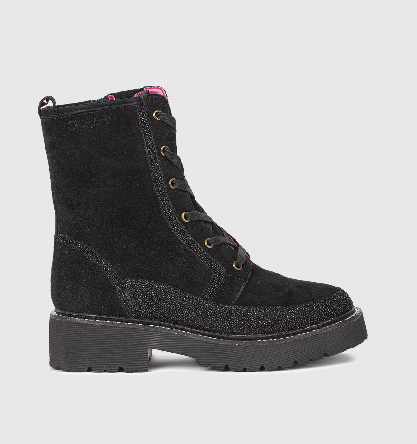 Women black boots 24W03-03