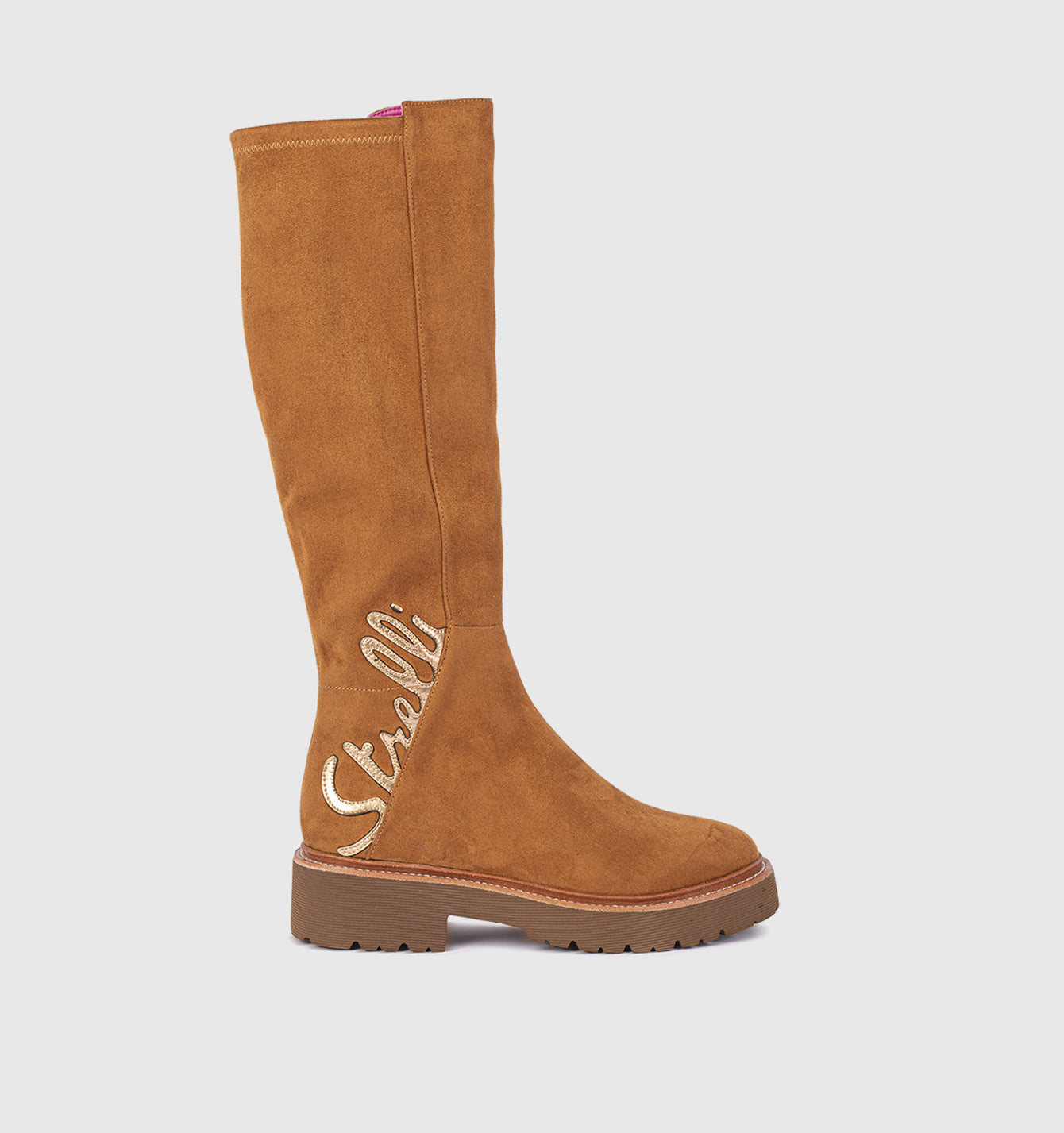 Bottes marron pour femmes 24W04-01