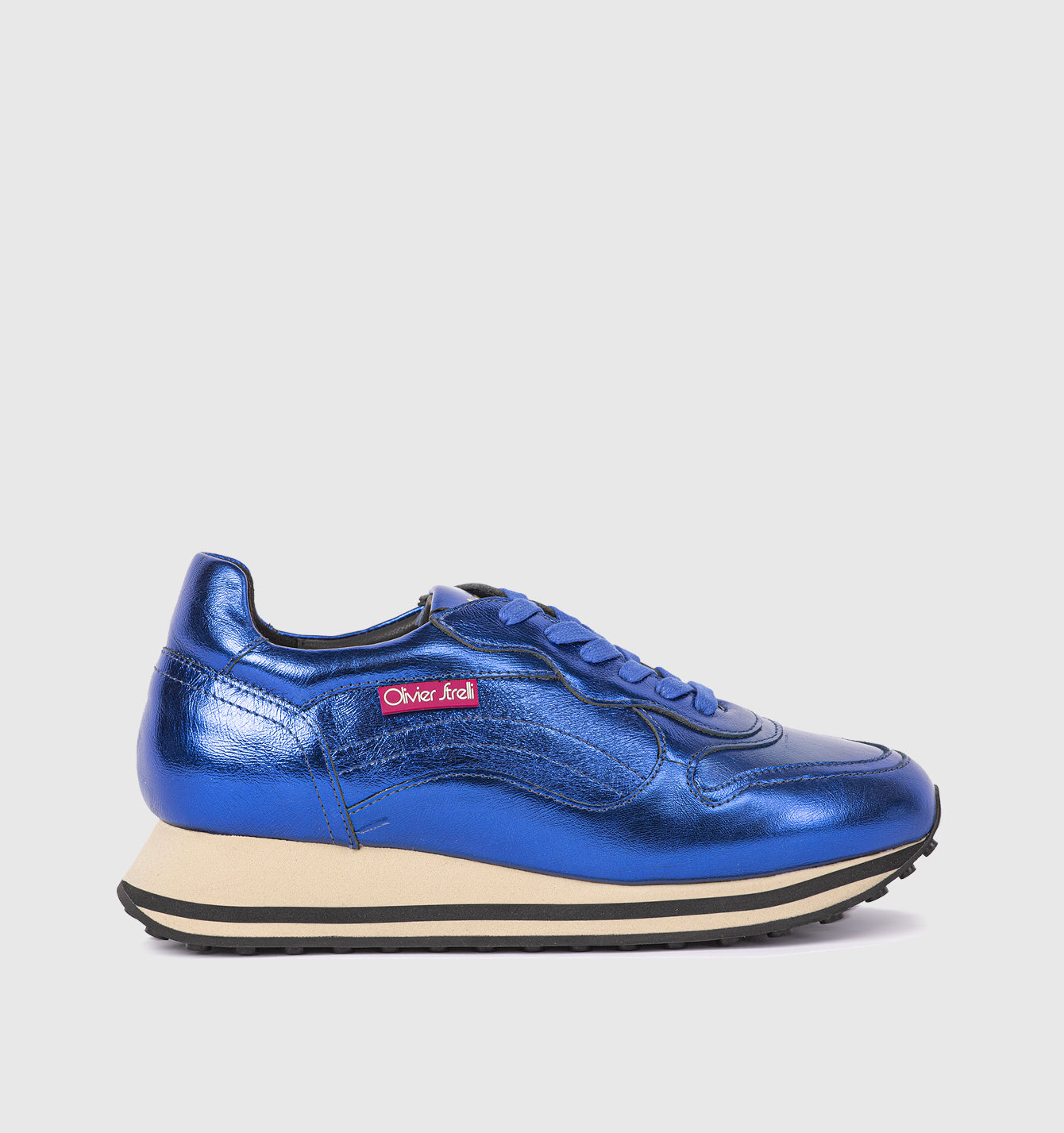 Dames blauw Sneakers 24W56-02